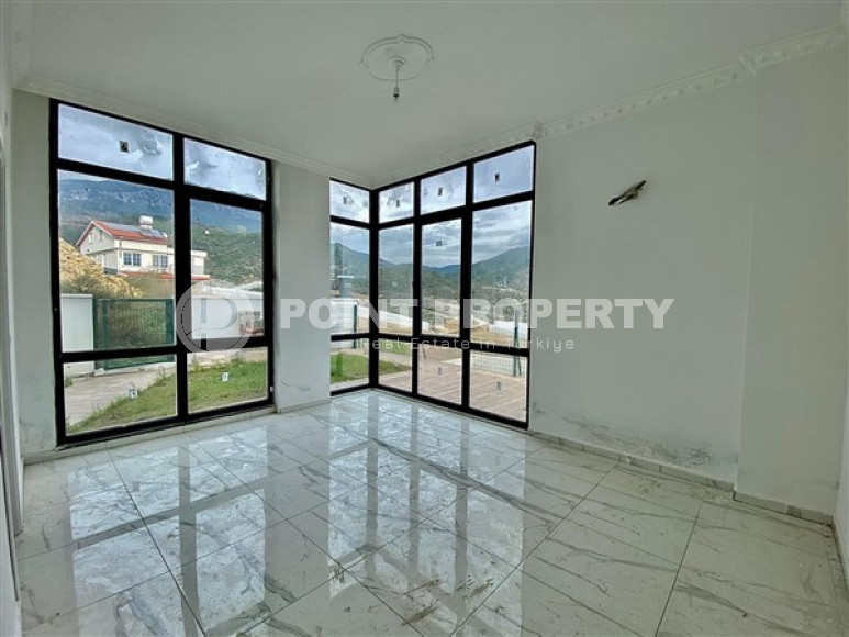 New duplex villa built in 2022 with access to the terrace, Kargicak-id-4529-photo-3