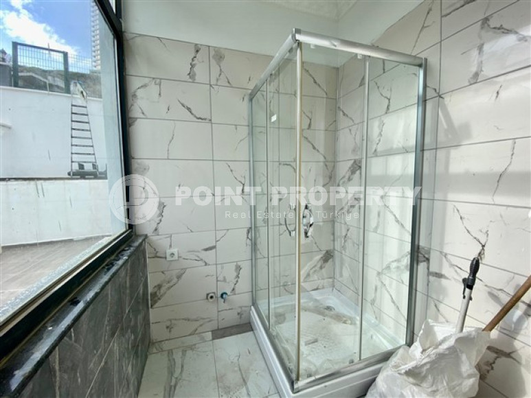 New duplex villa built in 2022 with access to the terrace, Kargicak-id-4529-photo-8