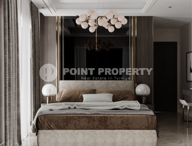 Виллы с собственным бассейном, джакузи и садом в современном районе Авсаллар. До моря 700 метров.-id-1373-фото-5