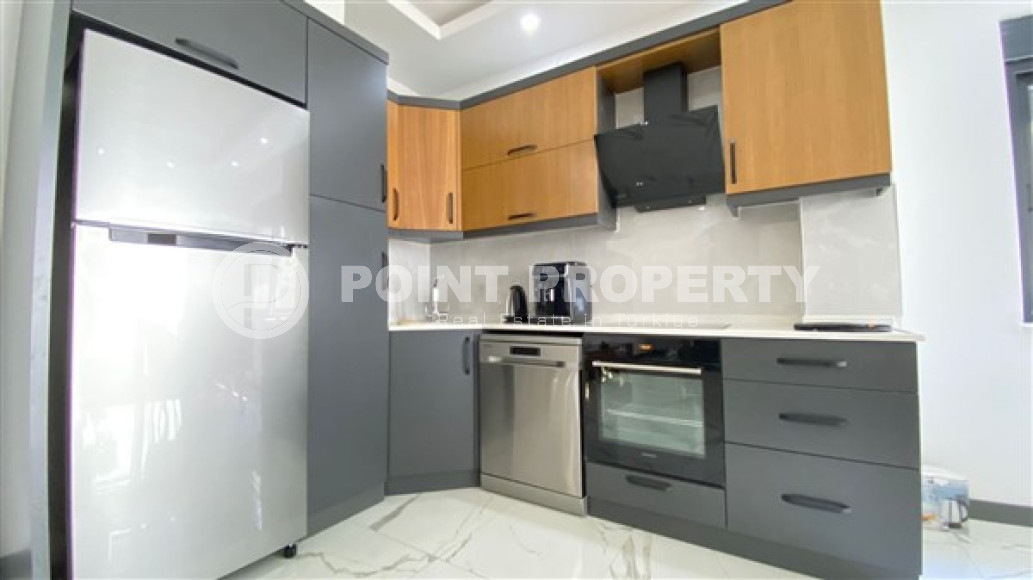 Стильная двухуровневая квартира с собственным садом в резиденции 2021 года постройки с бассейном и фитнес клубом.-id-4531-фото-6