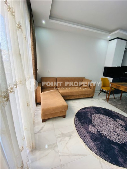 Светлая уютная квартира 1+1 в новом доме в 250 метрах от центра Аланьи.-id-4536-фото-4