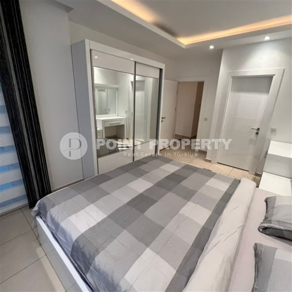 Прекрасная трёхкомнатная квартира 120 м2 с планировкой 2+1, Аланья, Кизлар Пинари-id-4543-фото-4