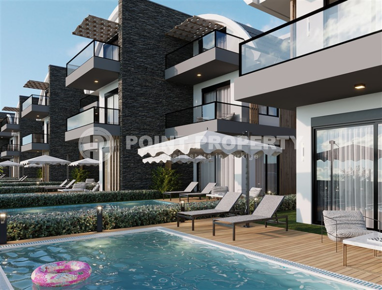 Villas with a private pool, jacuzzi and garden in the modern area of Avsallar. 700 meters to the sea.-id-1373-photo-28