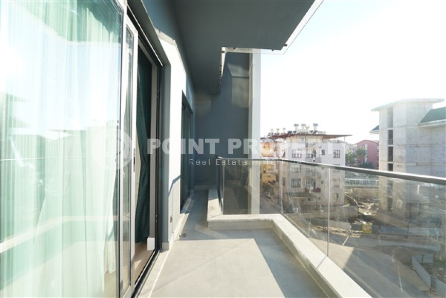 Современные двухкомнатные апартаменты 55 м2 с классическим интерьером комнат, центр Аланьи-id-4548-фото-7