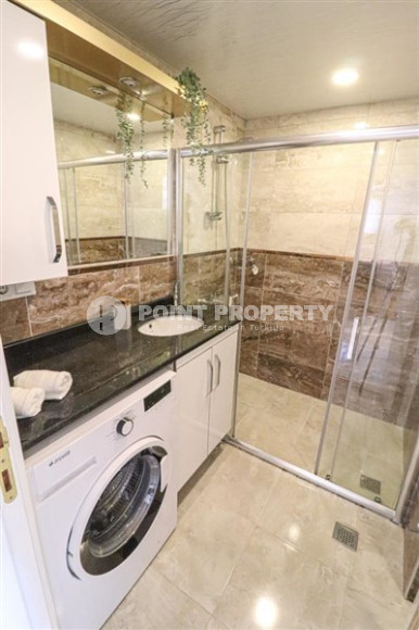 Duplex apartment with an area of 220 m2 400 meters from the sea, Kestel district-id-4551-photo-12