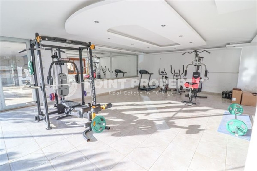 Duplex apartment with an area of 220 m2 400 meters from the sea, Kestel district-id-4551-photo-19