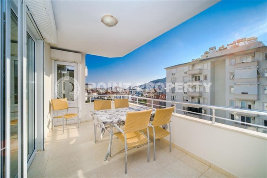 Панорамная светлая квартира 2+1, общей площадью 115 м2, на 6-м этаже в центре Аланьи.-id-4552-фото-10