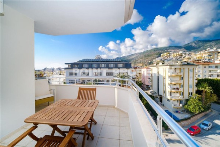 Панорамная светлая квартира 2+1, общей площадью 115 м2, на 6-м этаже в центре Аланьи.-id-4552-фото-12