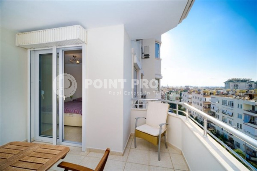 Панорамная светлая квартира 2+1, общей площадью 115 м2, на 6-м этаже в центре Аланьи.-id-4552-фото-13