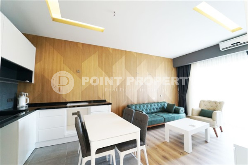 Небольшая стильная квартира в современном жилом комплексе в 350 метрах от пляжа и набережной.-id-4553-фото-3