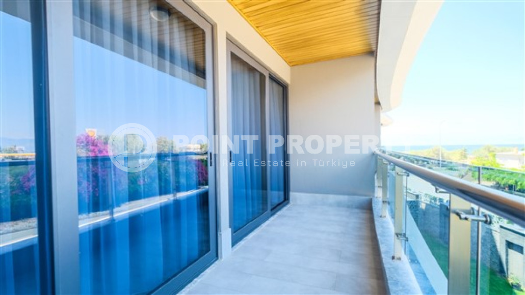 Компактная квартира с современным дизайном в 50 метрах от моря в спокойном районе Аланьи - Каргыджак.-id-4562-фото-6