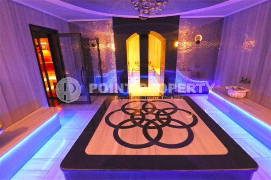 Компактная квартира с современным дизайном в 50 метрах от моря в спокойном районе Аланьи - Каргыджак.-id-4562-фото-17