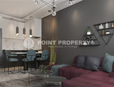 Новые апартаменты с планировкой комнат 1+1 и балконом, район Оба-id-4564-фото-3