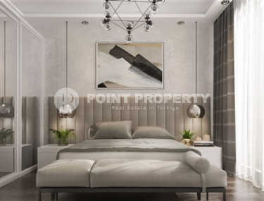 Новые апартаменты с планировкой комнат 1+1 и балконом, район Оба-id-4564-фото-5