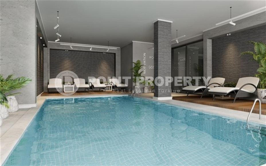 Новые апартаменты с планировкой комнат 1+1 и балконом, район Оба-id-4564-фото-6