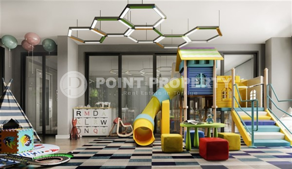 Новые апартаменты с планировкой комнат 1+1 и балконом, район Оба-id-4564-фото-7