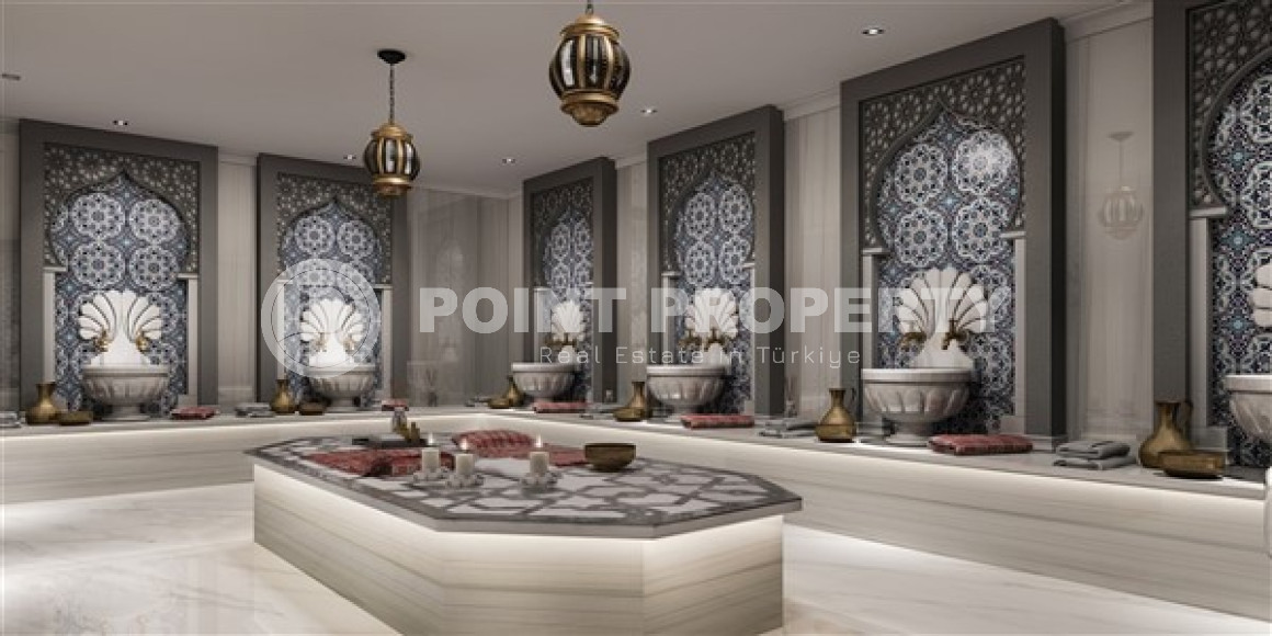 Новые апартаменты с планировкой комнат 1+1 и балконом, район Оба-id-4564-фото-8