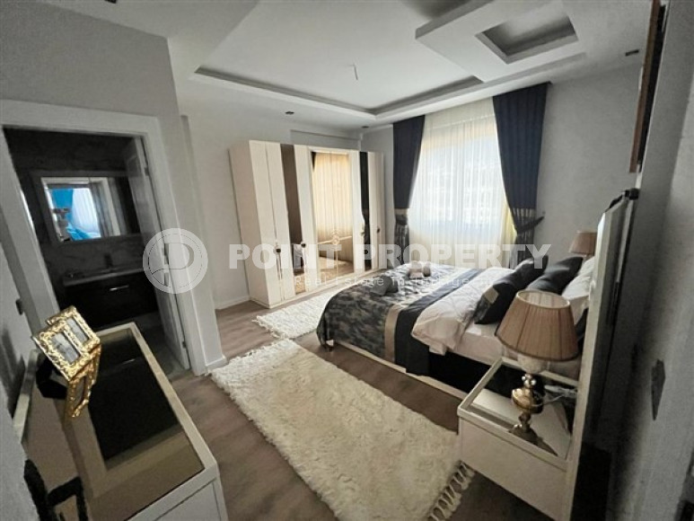 Роскошная четырёхкомнатная квартира с мебелью к комплексе 2022 года, район Оба-id-4567-фото-7