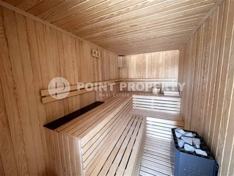 Роскошная четырёхкомнатная квартира с мебелью к комплексе 2022 года, район Оба-id-4567-фото-11