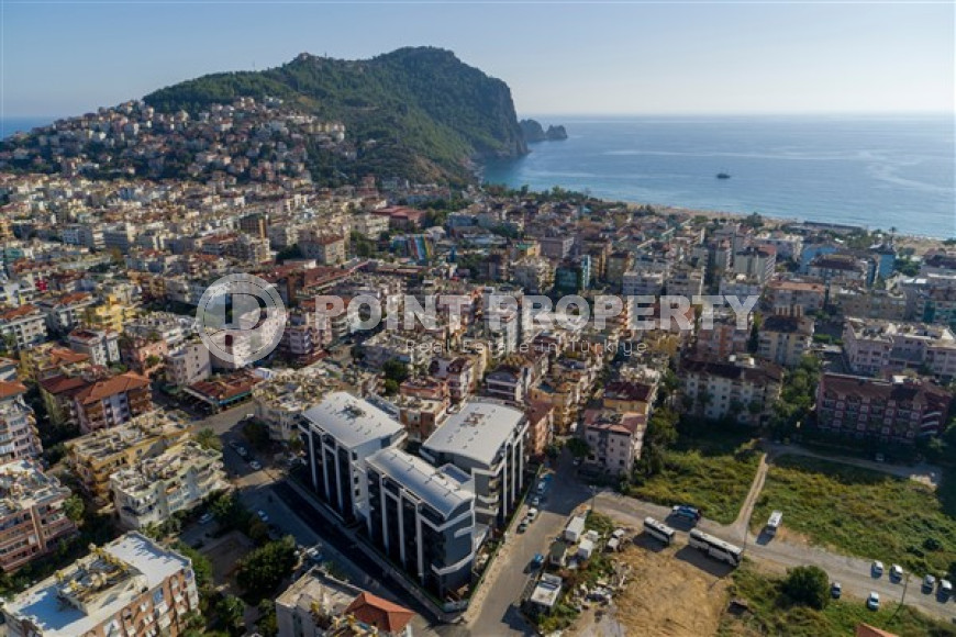 Stylish two-level apartment on the 1st and 2nd floors 350 meters from the sea in the center of Alanya.-id-4576-photo-15