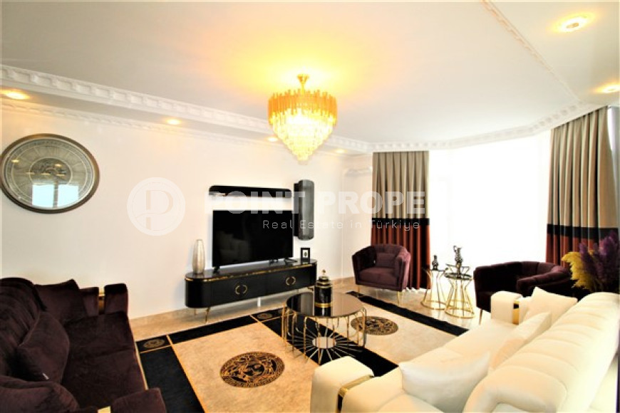 Красивая и укомплектованная мебелью квартира с площадью 110 м2 в районе Джикджилли-id-4585-фото-2