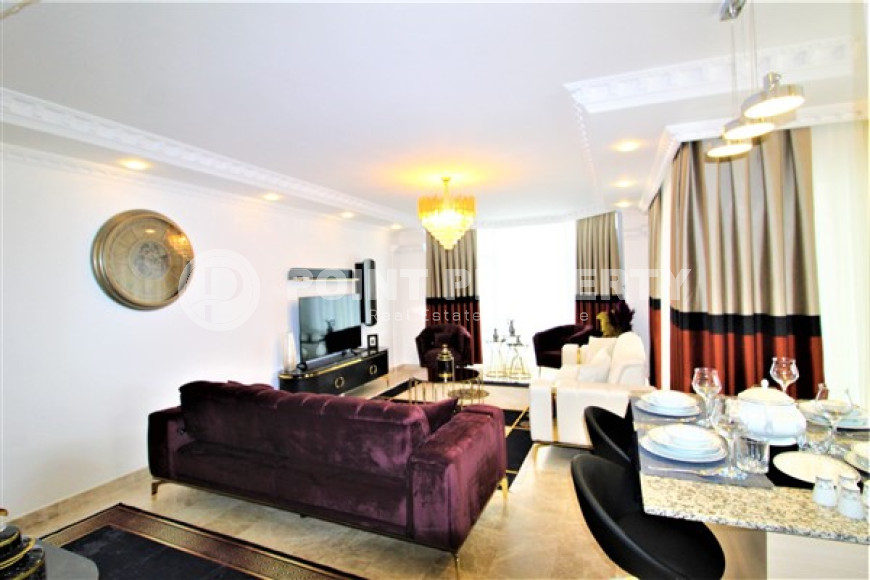 Красивая и укомплектованная мебелью квартира с площадью 110 м2 в районе Джикджилли-id-4585-фото-3