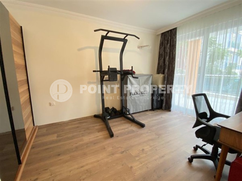 Просторная квартира 2+1, 120м², с отдельной кухней в районе Алании Тосмур, 400м до моря-id-1375-фото-14