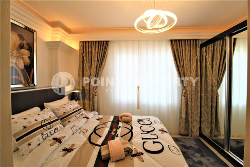 Красивая и укомплектованная мебелью квартира с площадью 110 м2 в районе Джикджилли-id-4585-фото-5