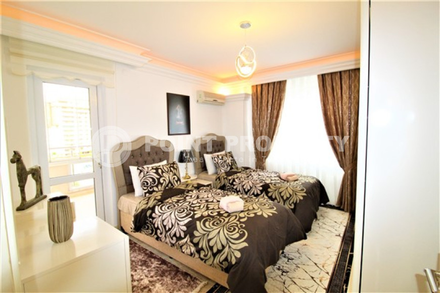 Красивая и укомплектованная мебелью квартира с площадью 110 м2 в районе Джикджилли-id-4585-фото-6