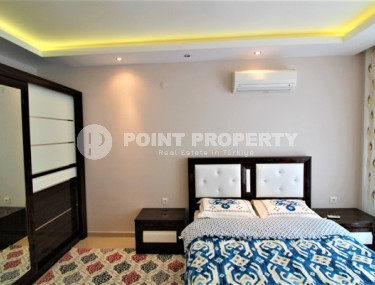 Меблированные апартаменты 85 м2 с балконом в 400 метрах от Средиземного моря, Тосмур-id-4587-фото-5