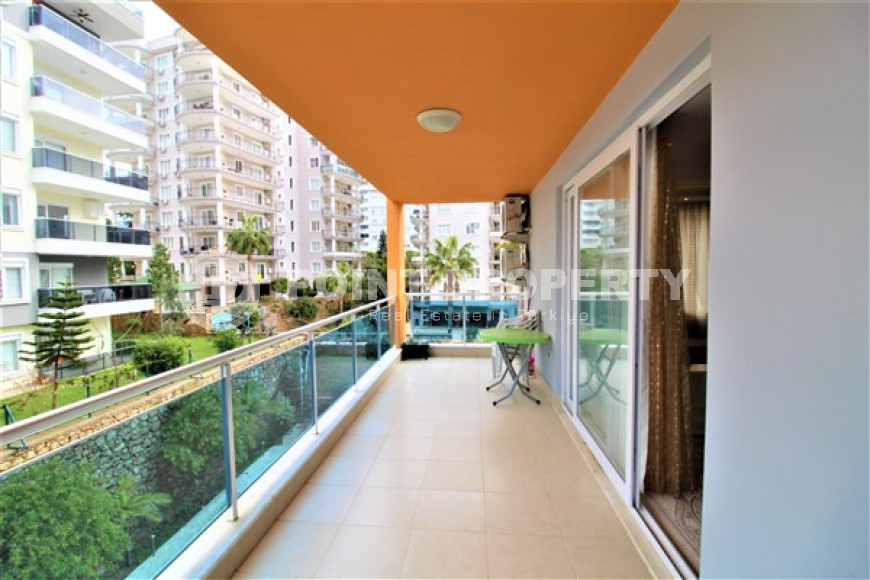 Меблированные апартаменты 85 м2 с балконом в 400 метрах от Средиземного моря, Тосмур-id-4587-фото-9