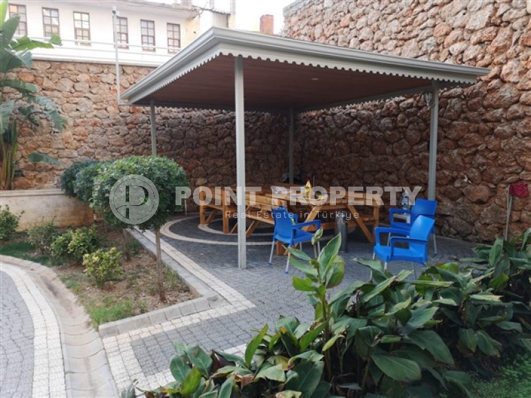 Меблированные апартаменты 85 м2 с балконом в 400 метрах от Средиземного моря, Тосмур-id-4587-фото-14