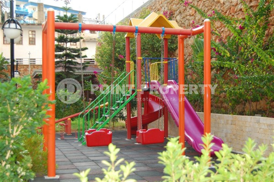 Меблированные апартаменты 85 м2 с балконом в 400 метрах от Средиземного моря, Тосмур-id-4587-фото-16