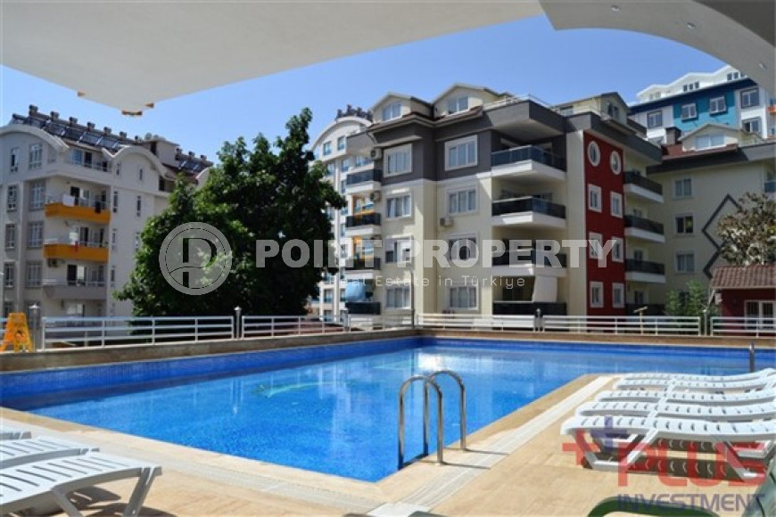 Меблированные апартаменты 85 м2 с балконом в 400 метрах от Средиземного моря, Тосмур-id-4587-фото-18