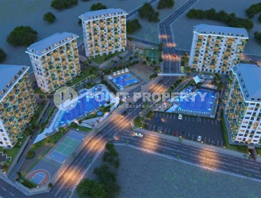 Бюджетные апартаменты с площадью 48 м2 в строящемся комплексе, район Авсаллар-id-4589-фото-5