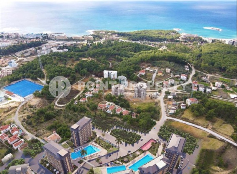 Бюджетные апартаменты с площадью 48 м2 в строящемся комплексе, район Авсаллар-id-4589-фото-9