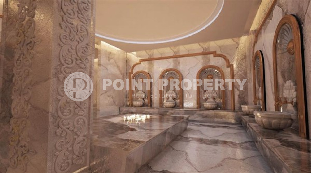 Бюджетные апартаменты с площадью 48 м2 в строящемся комплексе, район Авсаллар-id-4589-фото-15