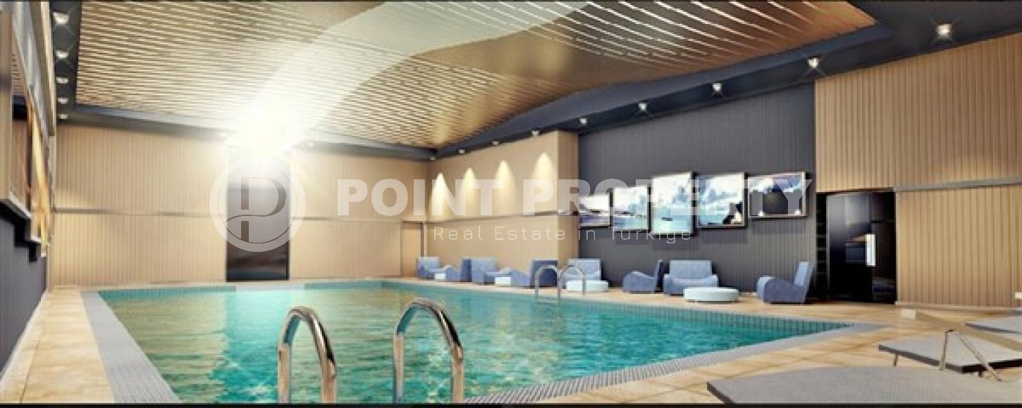 Бюджетные апартаменты с площадью 48 м2 в строящемся комплексе, район Авсаллар-id-4589-фото-16