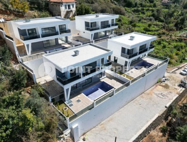 Four-room villa with a luxurious view of the Mediterranean Sea, Bektas area-id-4590-photo-1
