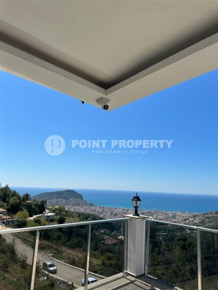 Четырехкомнатная вилла с роскошным обзором на Средиземное море, район Бекташ-id-4590-фото-13