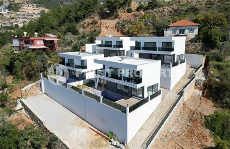 Четырехкомнатная вилла с роскошным обзором на Средиземное море, район Бекташ-id-4590-фото-22