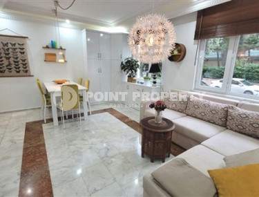 Функциональная двухкомнатная квартира в 200 метрах от Средиземного моря, центр Аланьи, Клеопатра-id-4593-фото-1