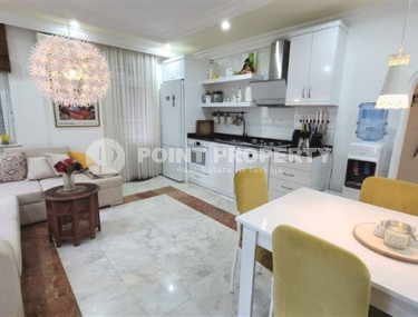 Функциональная двухкомнатная квартира в 200 метрах от Средиземного моря, центр Аланьи, Клеопатра-id-4593-фото-3