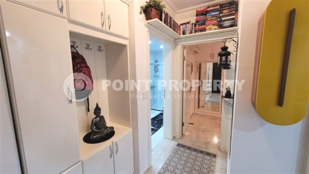 Функциональная двухкомнатная квартира в 200 метрах от Средиземного моря, центр Аланьи, Клеопатра-id-4593-фото-6