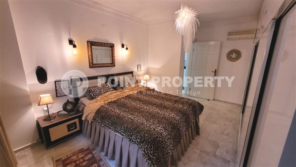 Функциональная двухкомнатная квартира в 200 метрах от Средиземного моря, центр Аланьи, Клеопатра-id-4593-фото-7