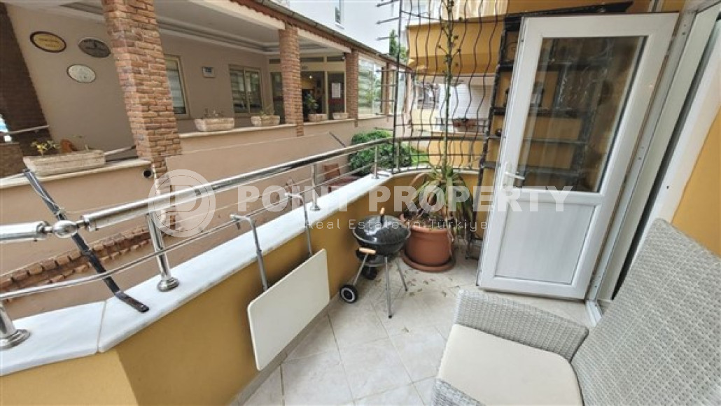 Функциональная двухкомнатная квартира в 200 метрах от Средиземного моря, центр Аланьи, Клеопатра-id-4593-фото-12