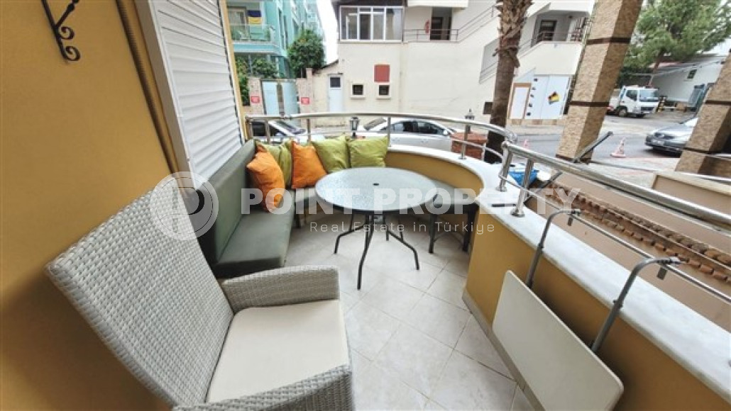 Функциональная двухкомнатная квартира в 200 метрах от Средиземного моря, центр Аланьи, Клеопатра-id-4593-фото-13