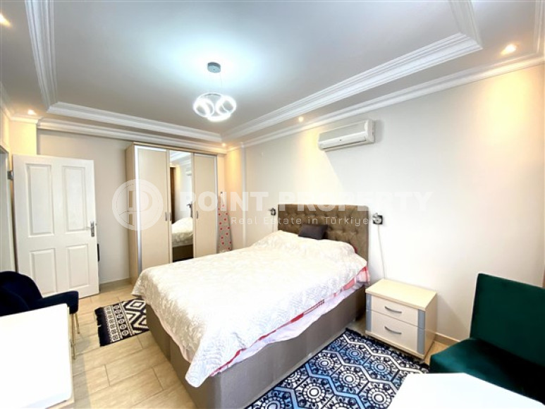 Пентхаус 4+1 в районе Оба на аренду для большой семьи в 300 м от моря.-id-4583-фото-6