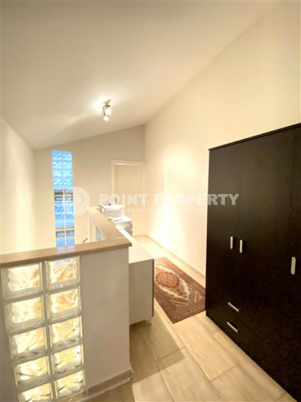 Пентхаус 4+1 в районе Оба на аренду для большой семьи в 300 м от моря.-id-4583-фото-12