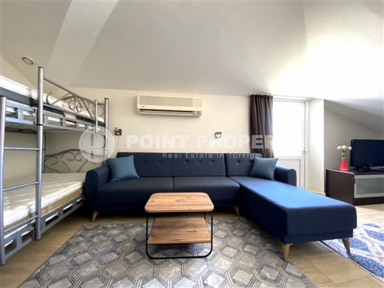 Пентхаус 4+1 в районе Оба на аренду для большой семьи в 300 м от моря.-id-4583-фото-16